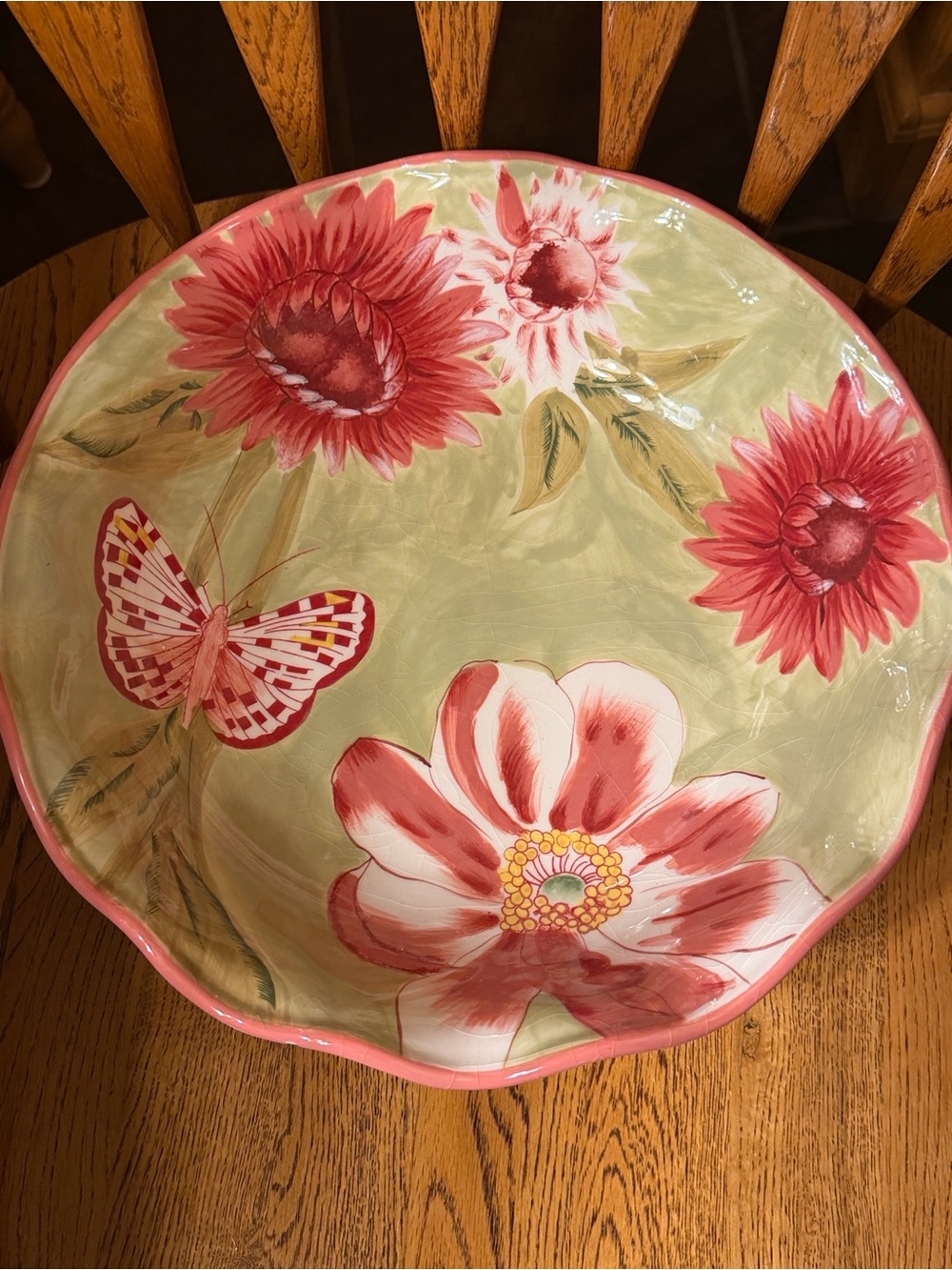 April Cornell for Certified International Scalloped Serving Bowl